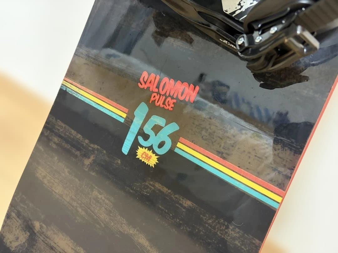 Salomon Pulse 156cm スノーボード　ビンディングセット