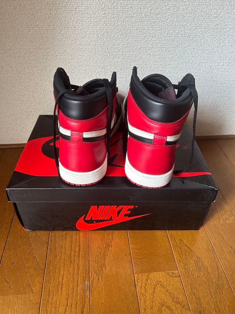 シューズ Air Jordan 1 Retro High OG \"Bred Toe\"