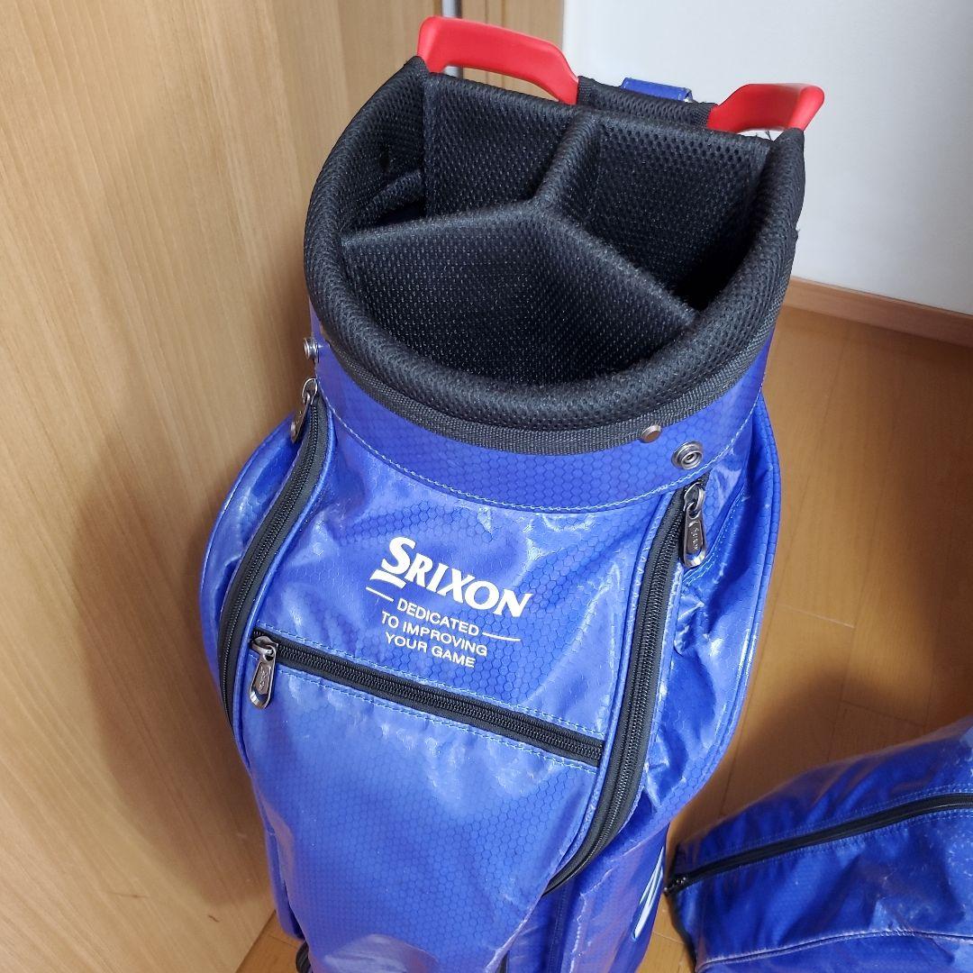 Srixon キャディバッグ　軽量　ゴルフバッグ アイアンカバー、ボール付　格安