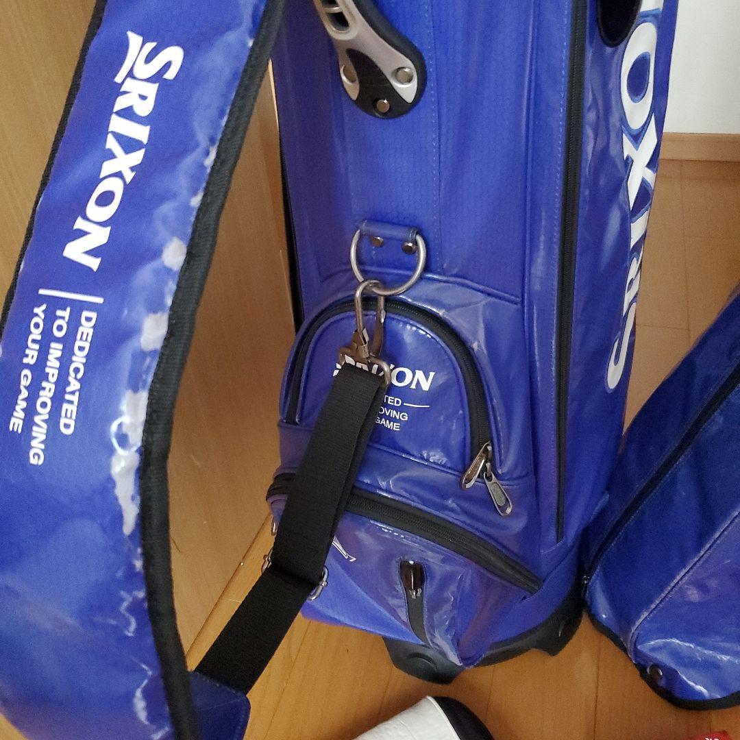 Srixon キャディバッグ　軽量　ゴルフバッグ アイアンカバー、ボール付　格安