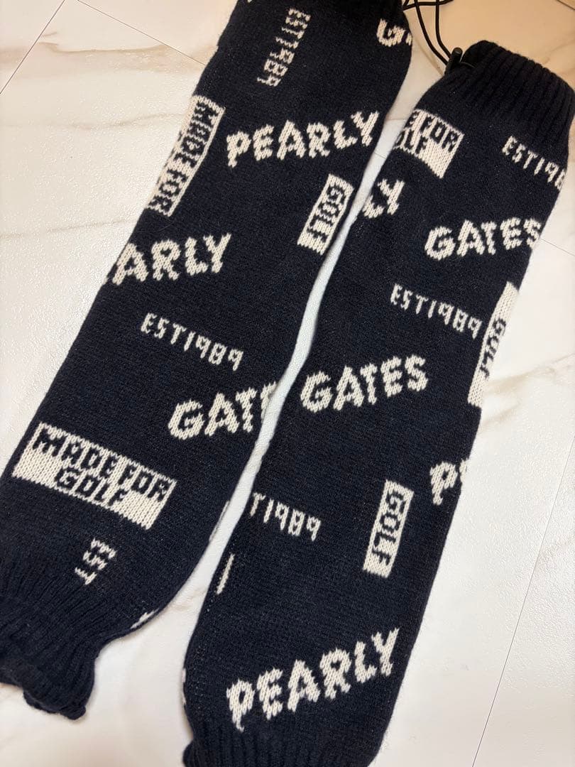 【PEARLY GATES 】 レッグウォーマー