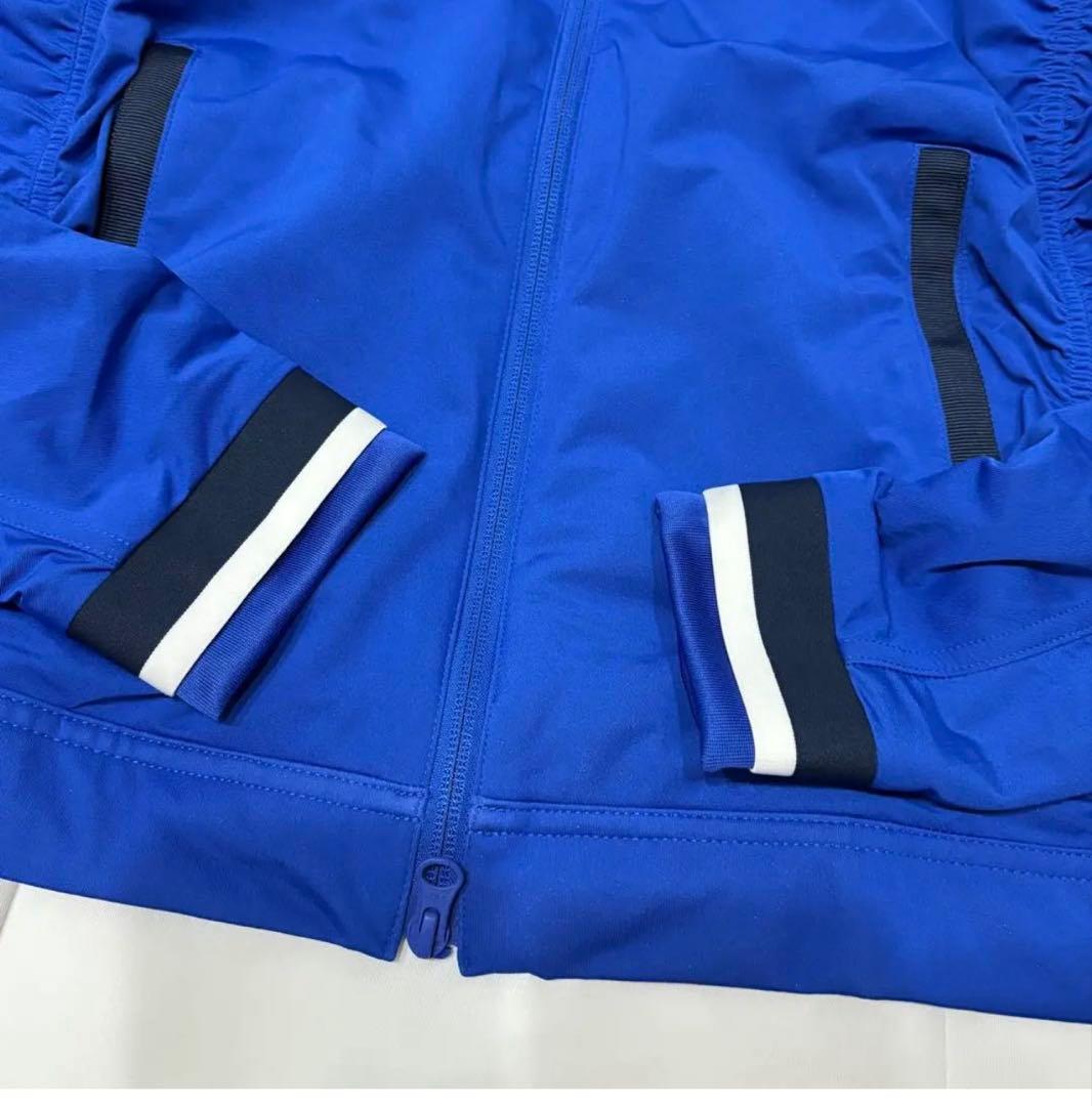 新品adidasゴルフ　シャーリングフーディー　ダンボールニットスカート　爽やか