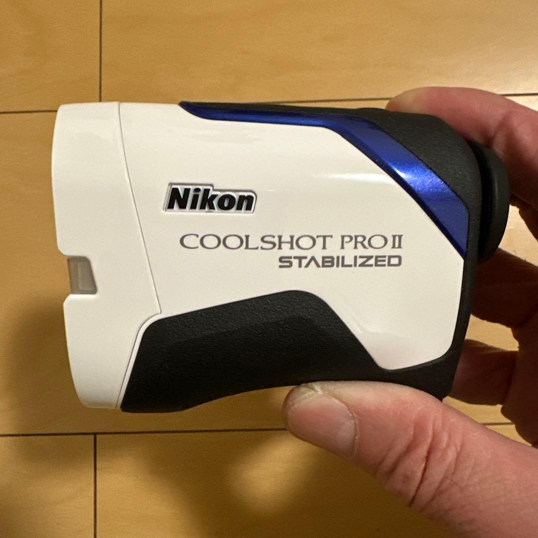 ニコンCOOLSHOT PRO II STABILIZEDゴルフ用距離計