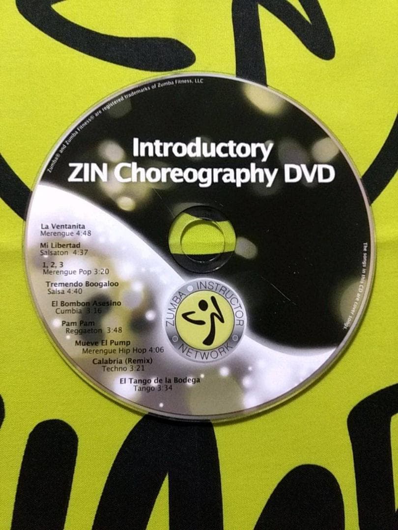 超希少品！　ZUMBA　ズンバ　ZIN15　同等品　CD　DVD