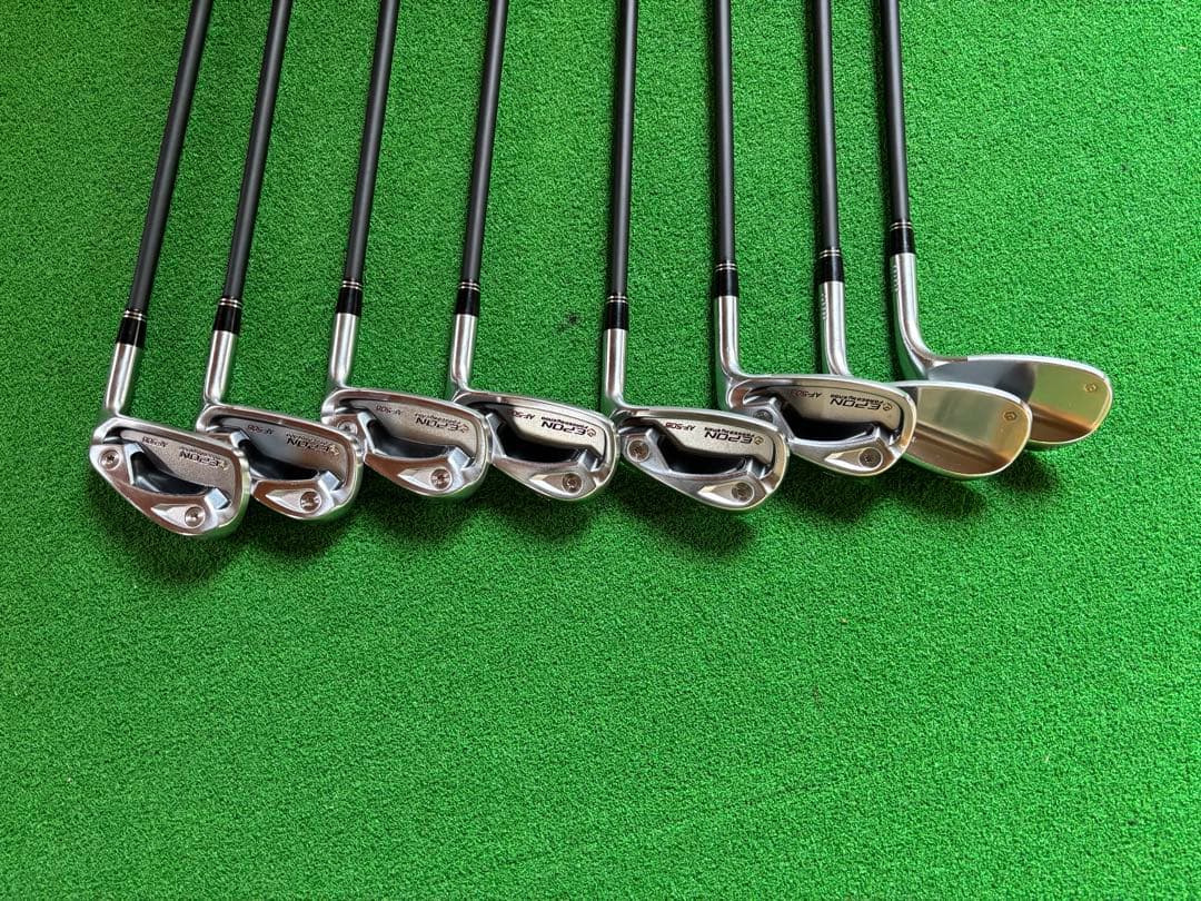 Epon AF-506アイアン、ウェッジ8本セット　トラビル105Ｓ