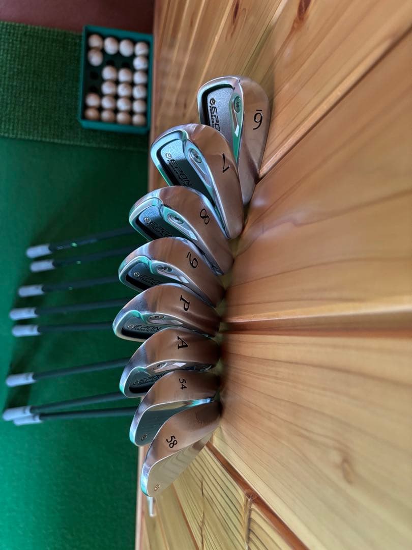 Epon AF-506アイアン、ウェッジ8本セット　トラビル105Ｓ