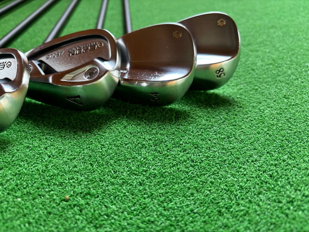 Epon AF-506アイアン、ウェッジ8本セット　トラビル105Ｓ