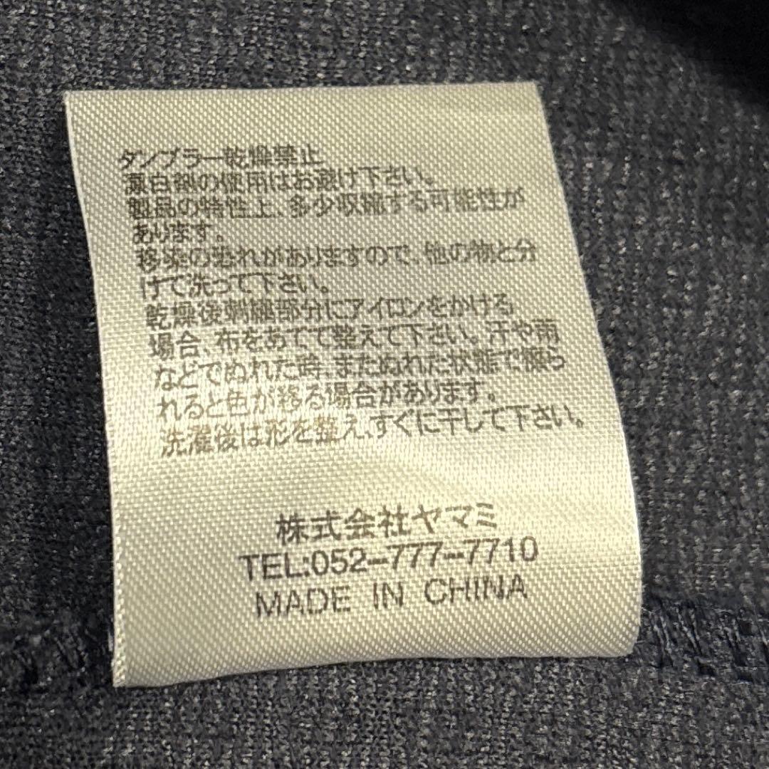 【メンズS】ムータマリン　ワッフル　ダブルジップ　パーカー　ロゴワッペン　ゴルフ