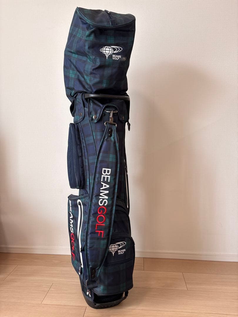 BEAMS GOLF ゴルフバッグ(PRGRレディースクラブ付)