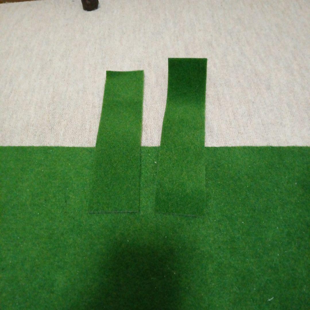 ゴルフパター専用練習用人工芝マット 約45cm✕3m