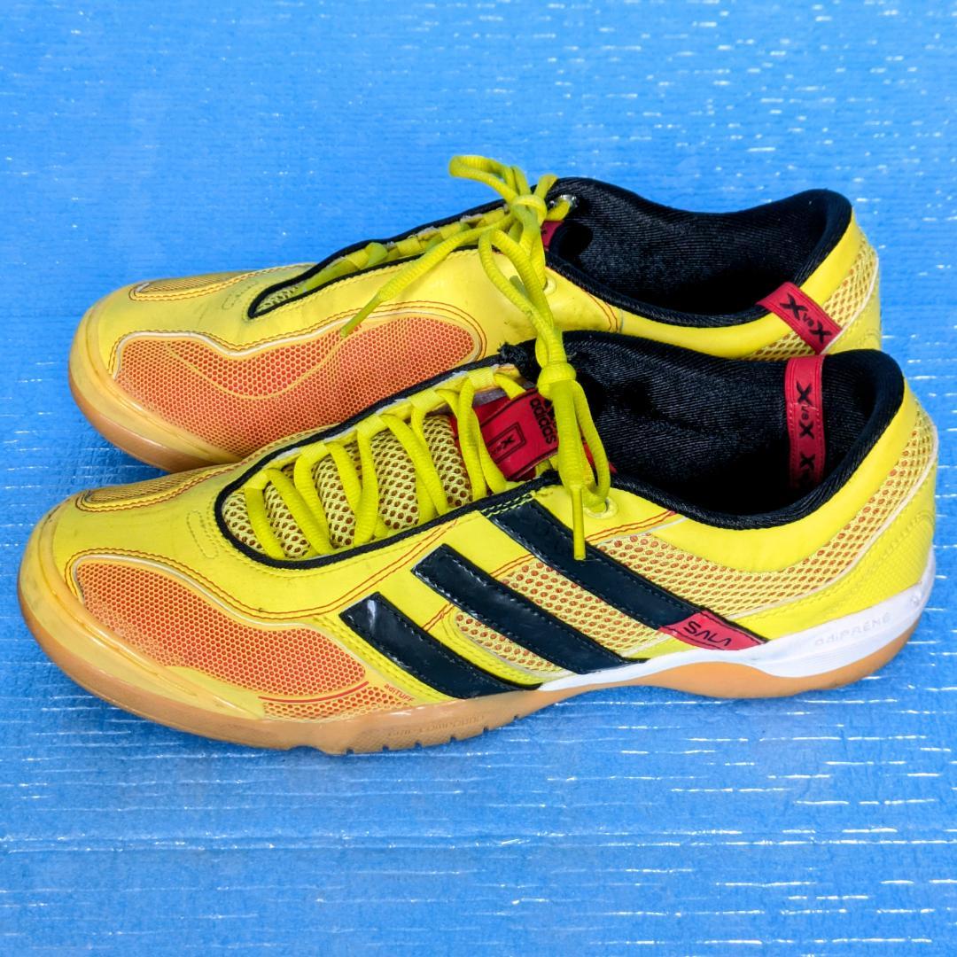 adidas トップサラX 27.5cm 靴 サッカー フットサル シューズ 黄