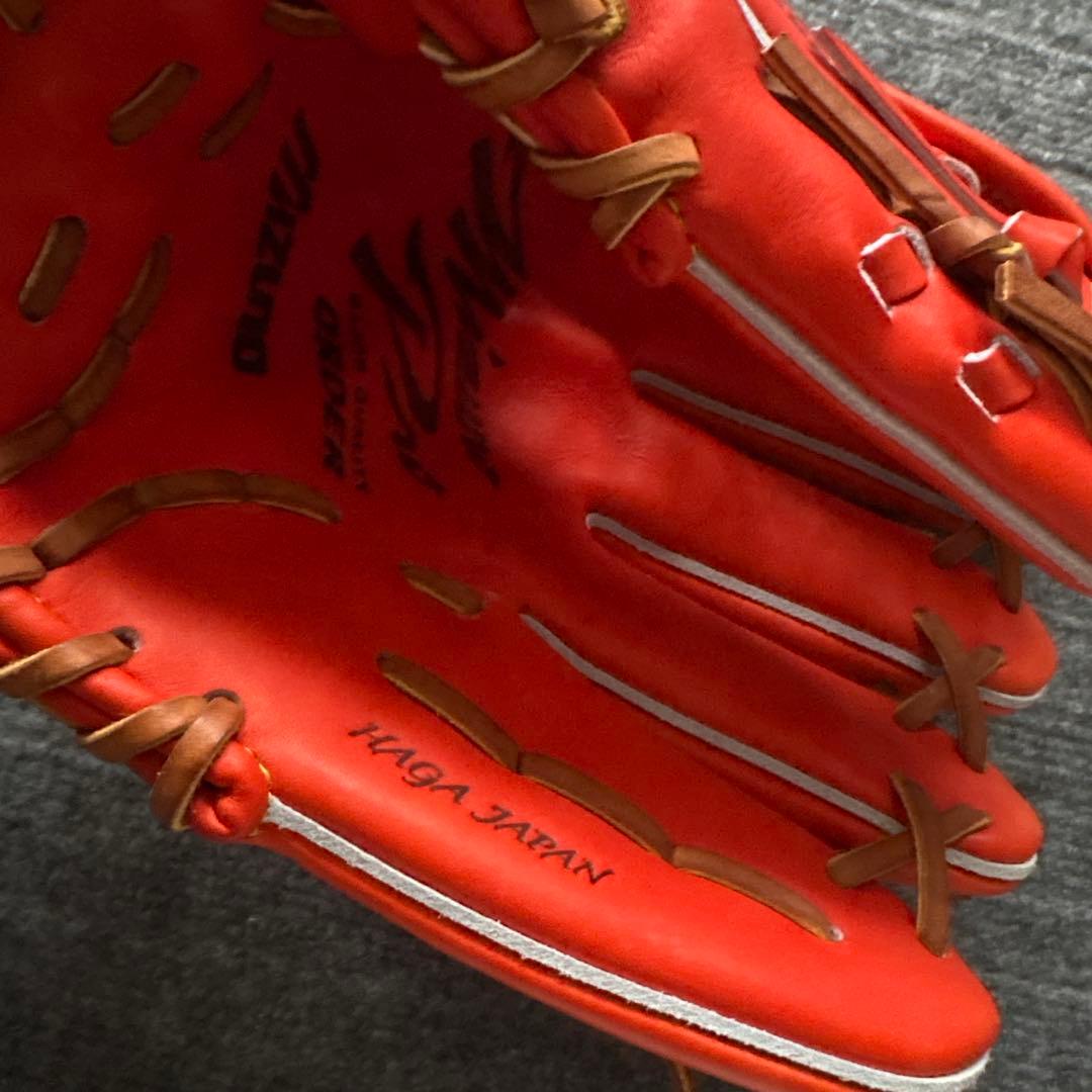 『レア』Mizuno Pro 軟式グローブ オーダーグローブ　波賀ジャパン
