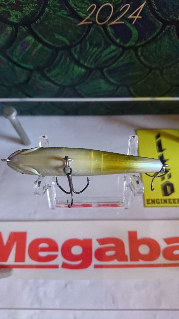 メガバス ドッグx jrスライドシンカー オールド'01 pm鮎 実釣未使用品