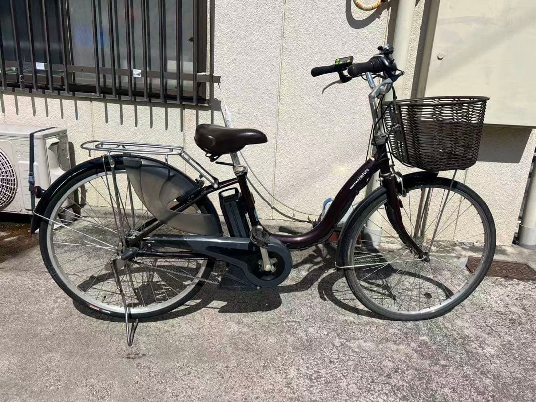 418 ヤマハPAS natura 26インチ電動自転車 8.7ah