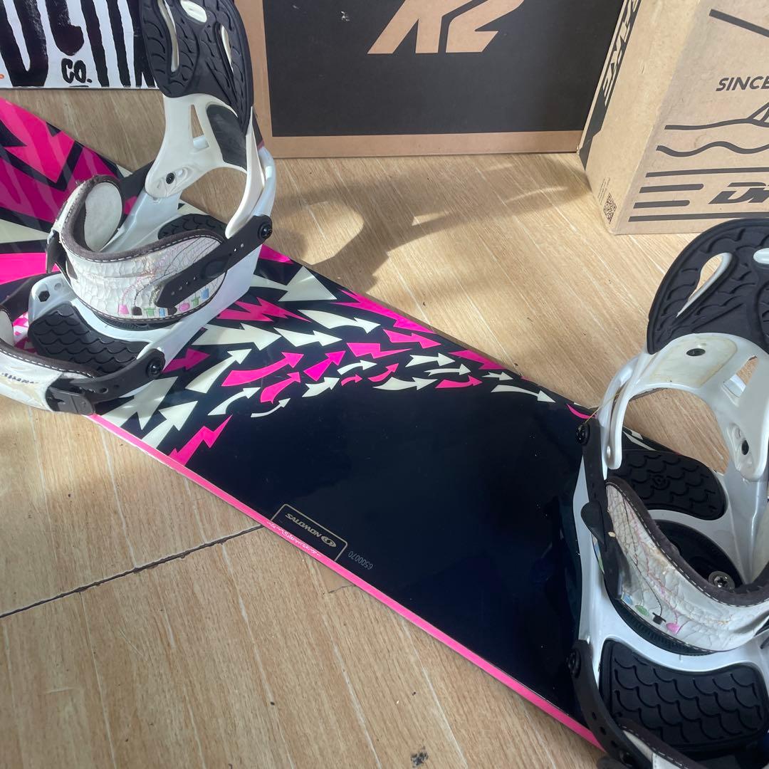 SALOMON　サロモン　バインディング付　スノーボードセット