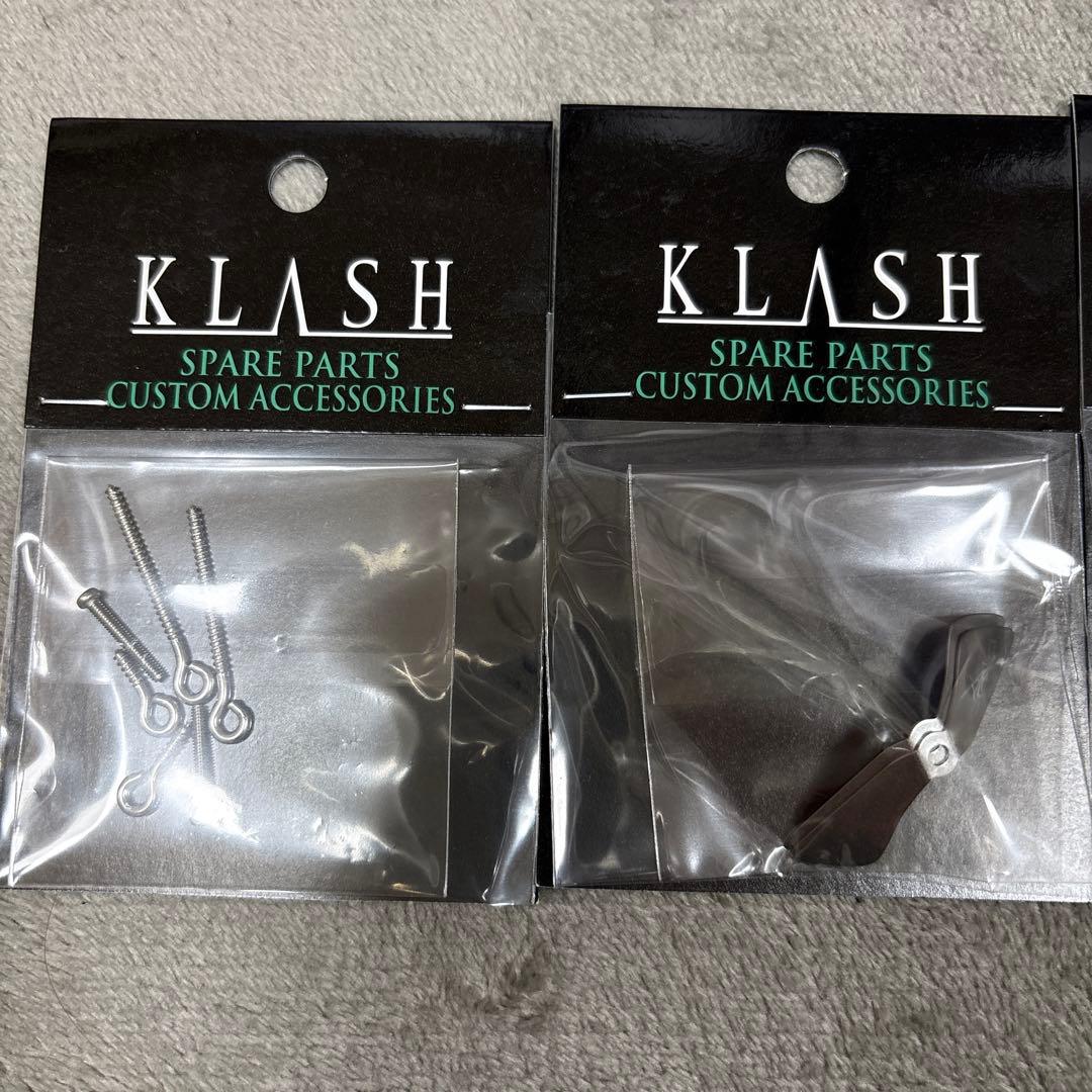 TiNY KLASH LOW ウグイゴールド　ウグイシルバー　パーツ4点　未使用