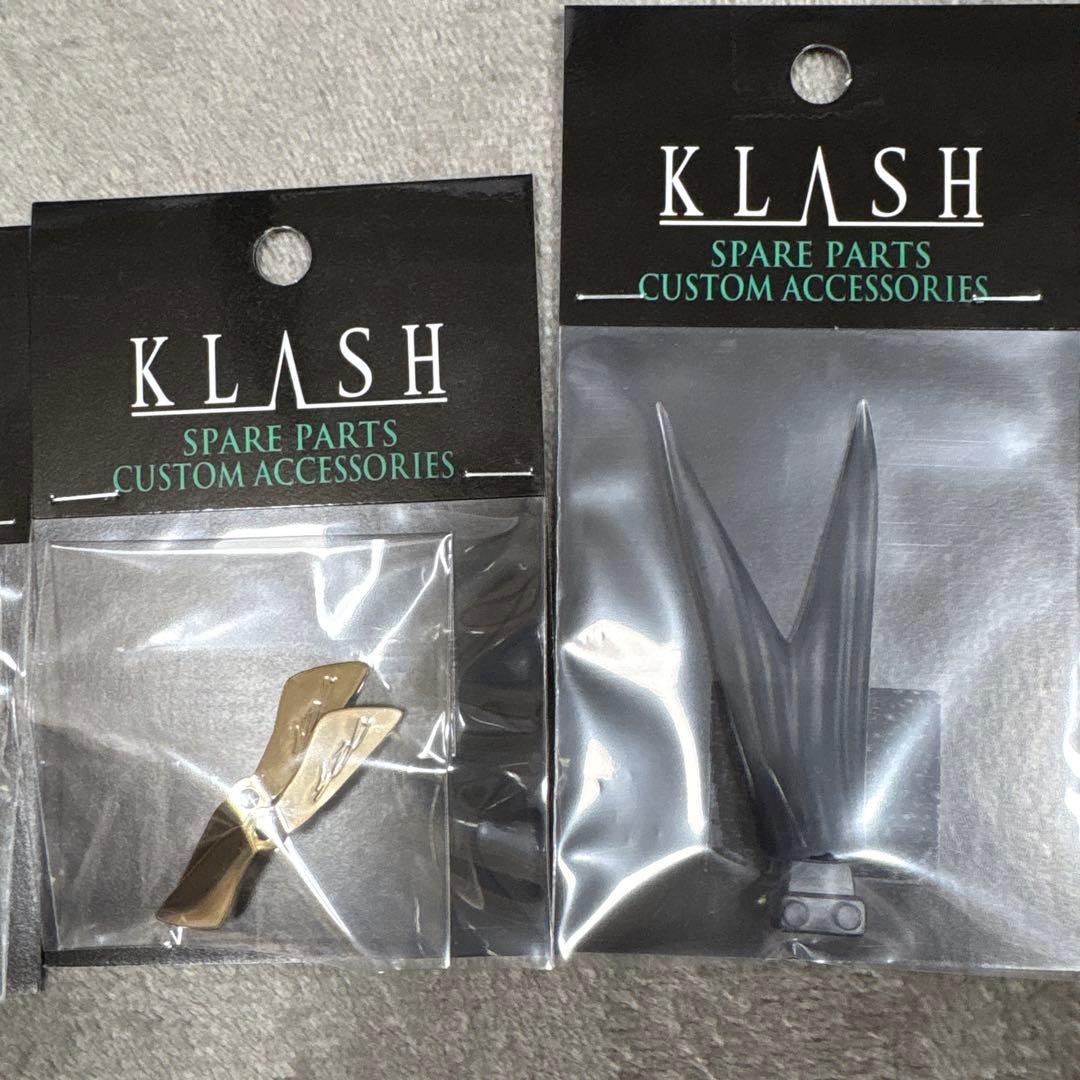 TiNY KLASH LOW ウグイゴールド　ウグイシルバー　パーツ4点　未使用
