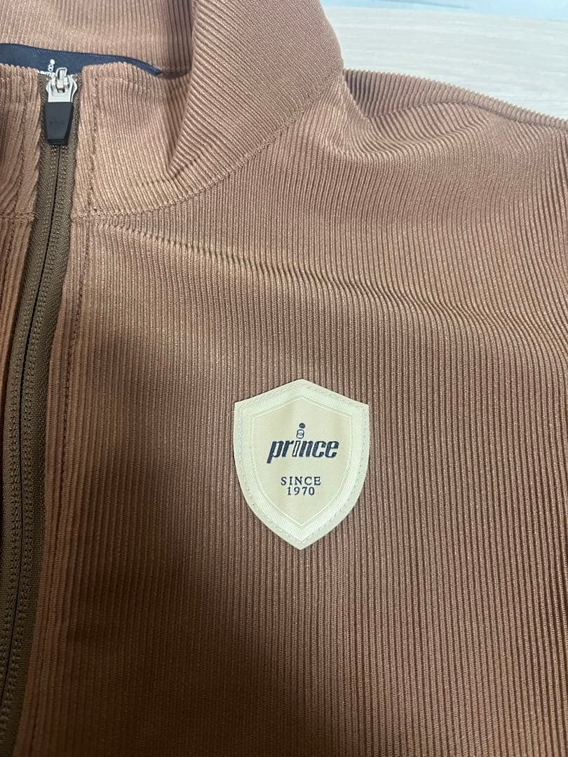 【美品】Prince テニスウェア 上下セット チョコ ジャケットL/スカートM