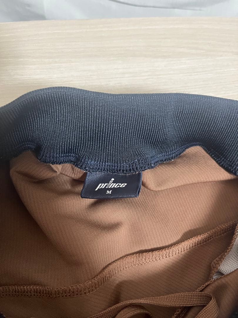 【美品】Prince テニスウェア 上下セット チョコ ジャケットL/スカートM