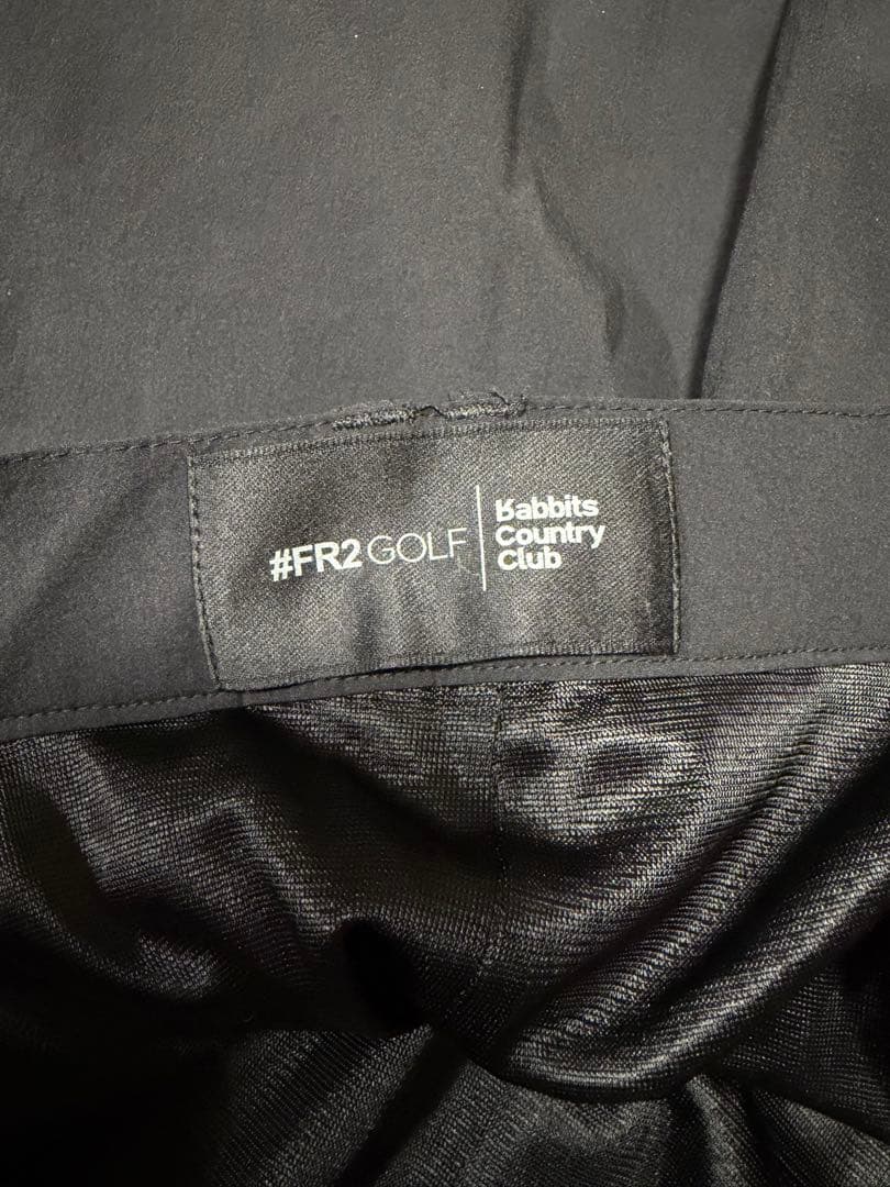 FR2 GOLF ブラック プリーツスカート