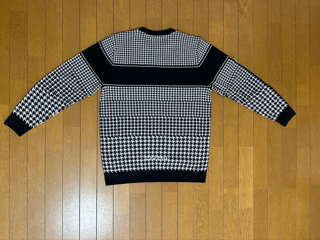 adidas アディダス　ゴルフPRIMEKNIT ハウンドトゥース セーター