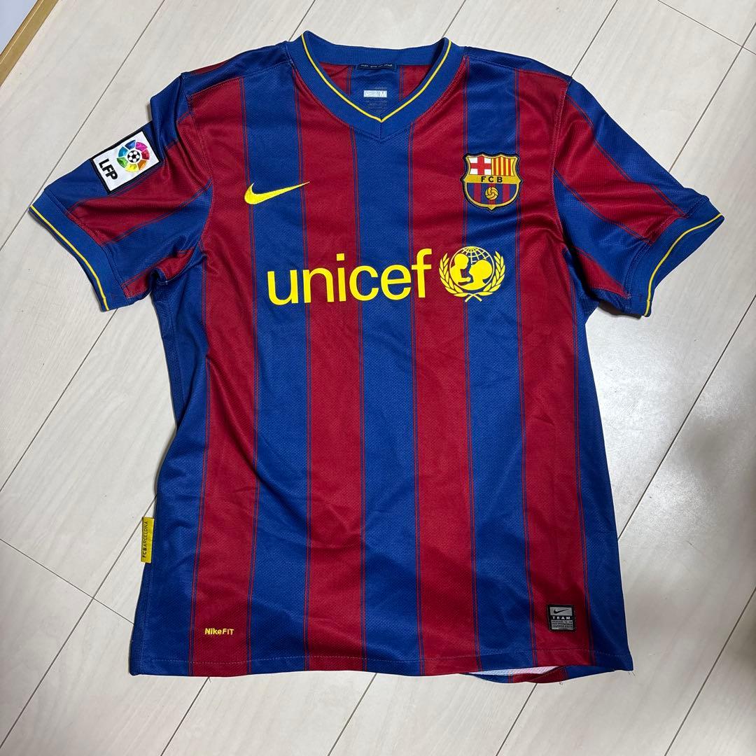 FCバルセロナ メッシ 10番 シャツ 09～10