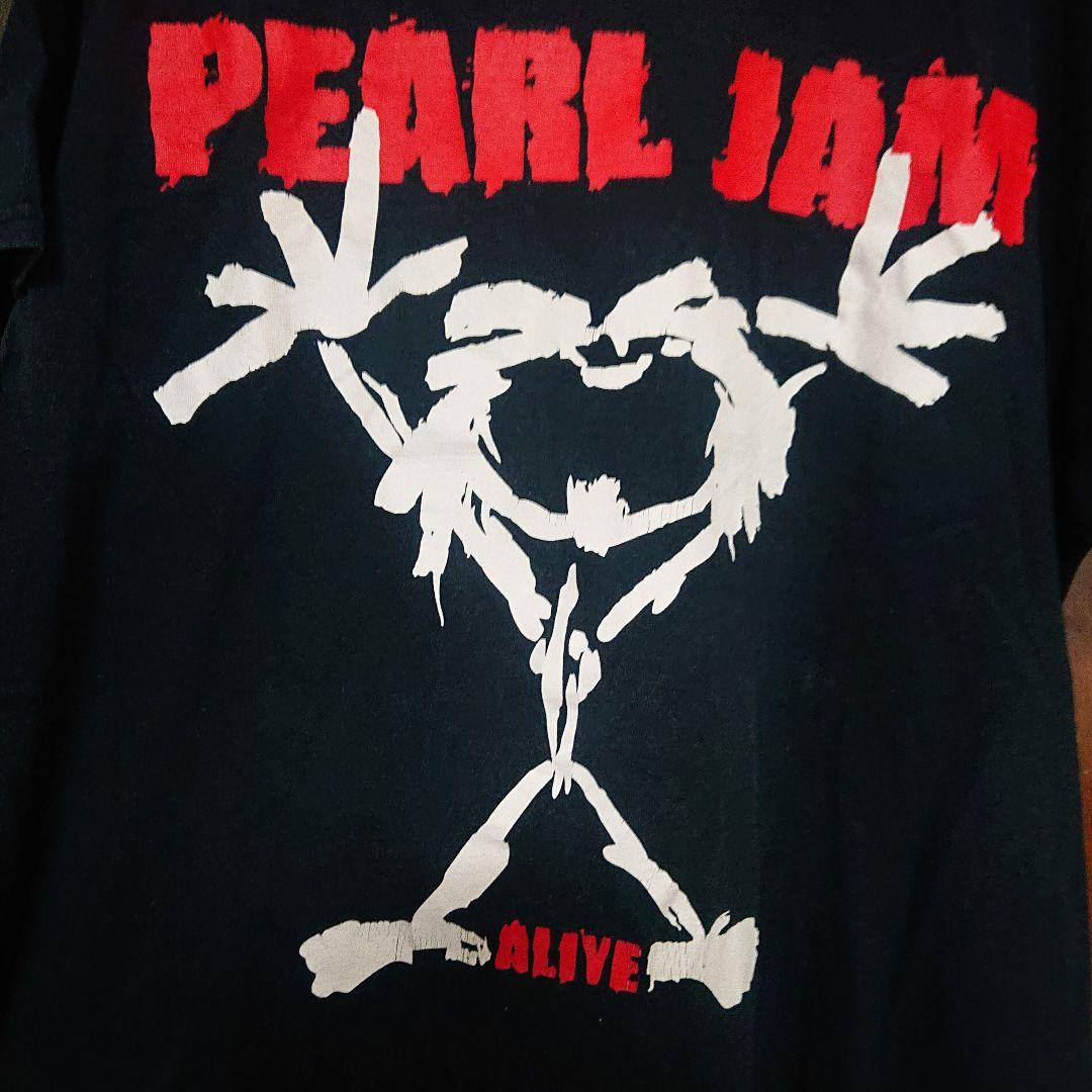 Pearl Jam ALIVE　古着Tシャツ XL　バンド　グランジ