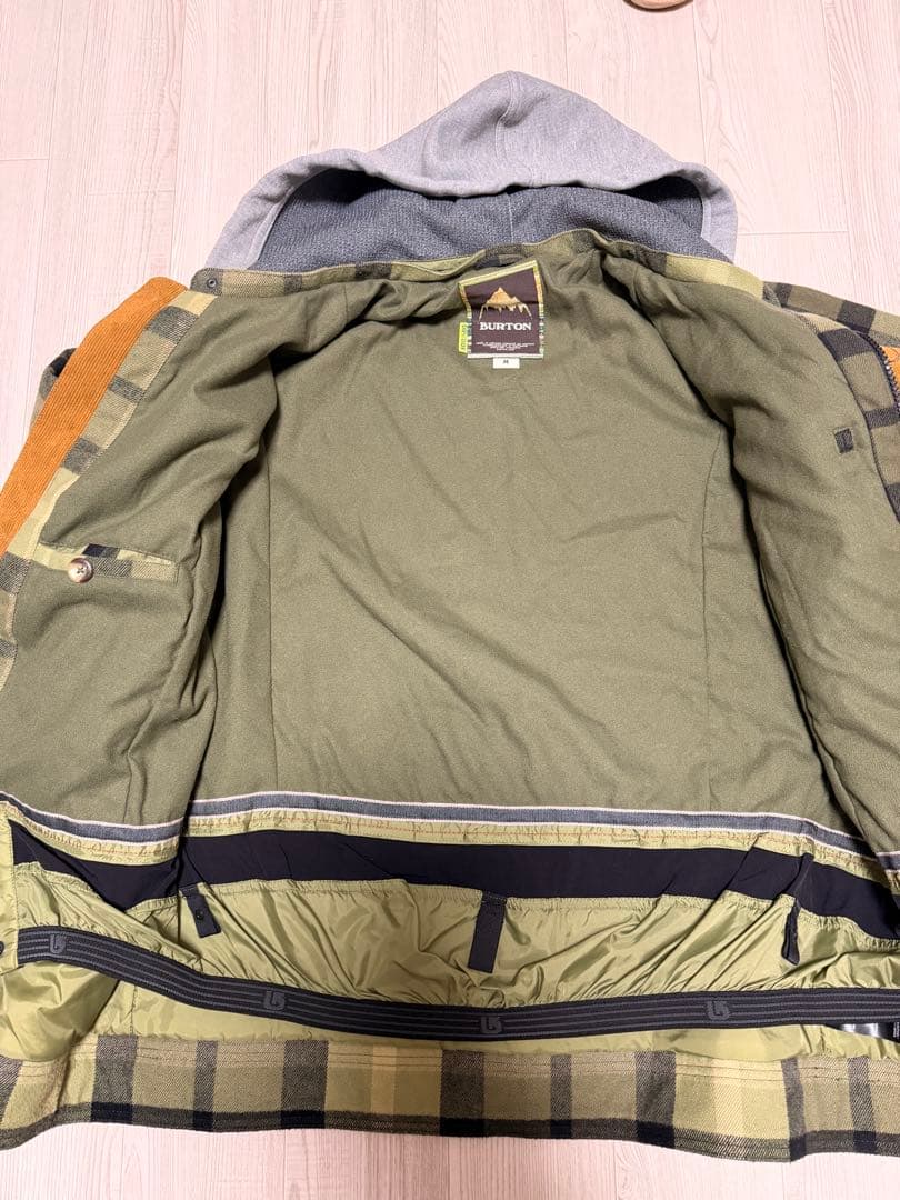 BURTON チェック柄ジャケット Mサイズ