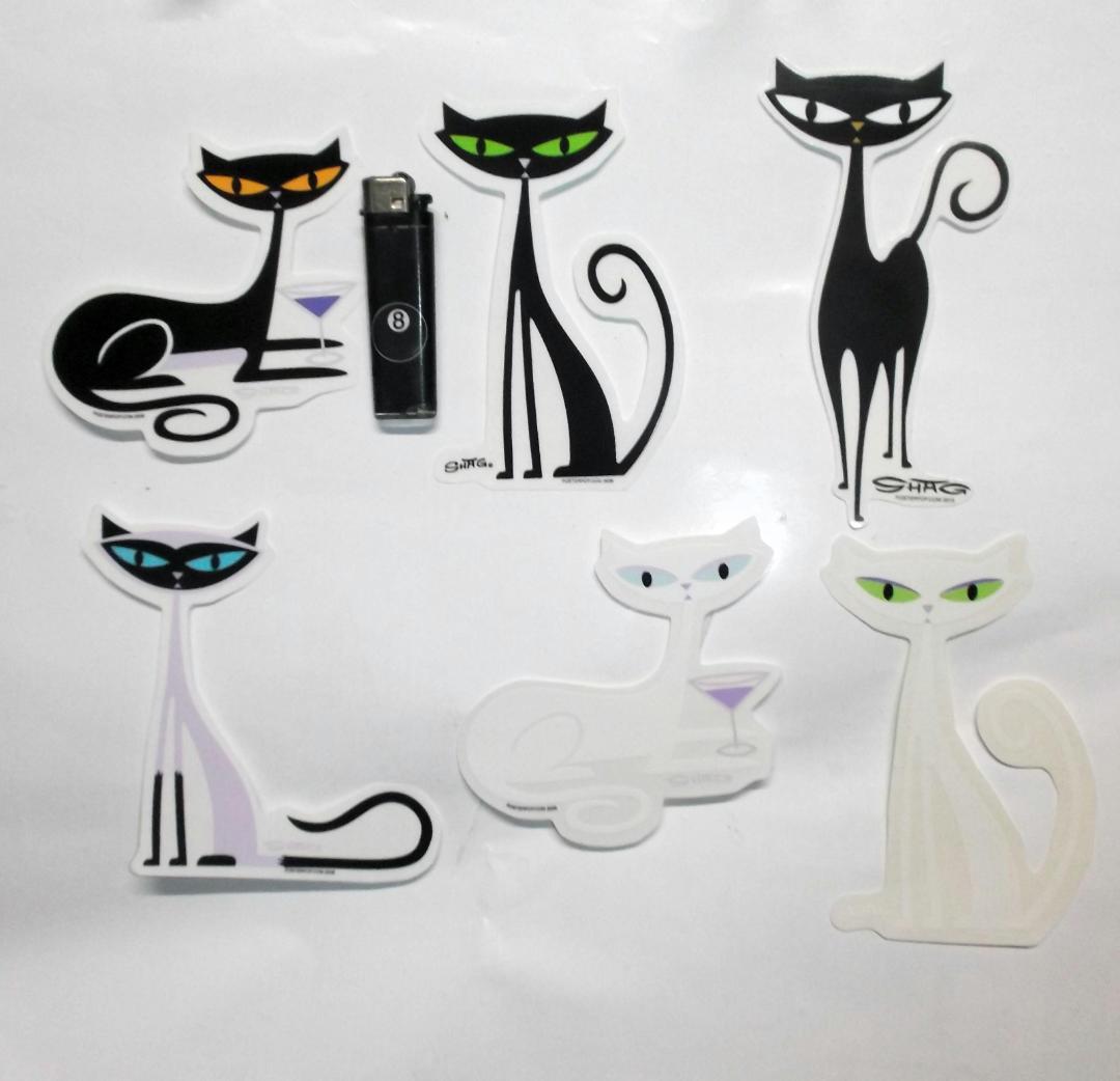 ★シャグ ステッカー キャット 6枚セット Shag 正規品
