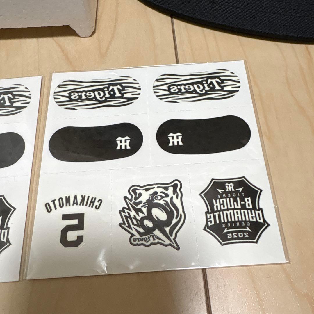 阪神タイガース チャンピオンリング2個セット キャップ ステッカー