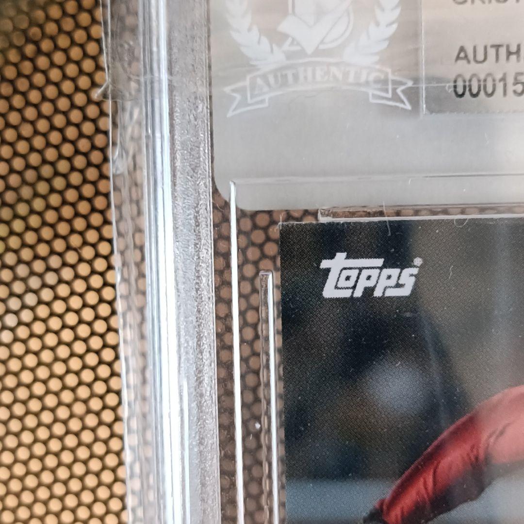 クリスティアーノ・ロナウド／直筆サインカード／TOPPS／RCルーキーカード