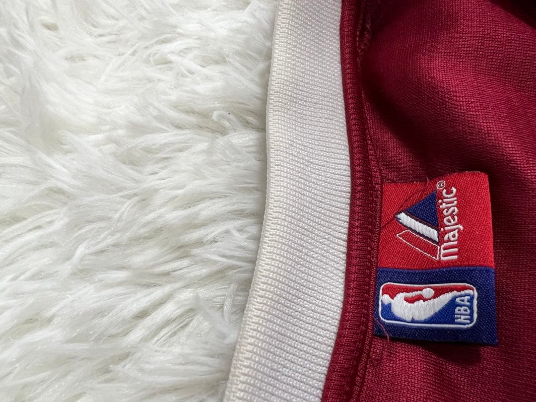 NBA majestic ゲームシャツ　WADE Lサイズ