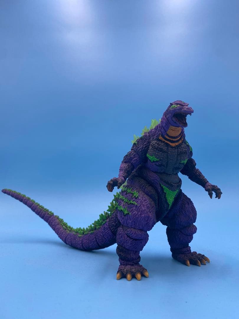 S.H.MonsterArts ゴジラfeat.EVA-01 エヴァ