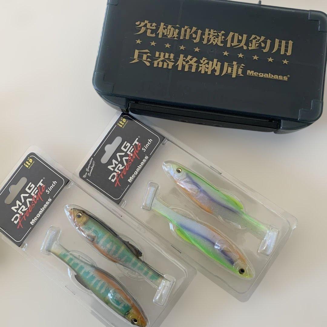 メガバス　ジャイアントドッグX コアユ　プロップダーター　x-80 マグドラフト