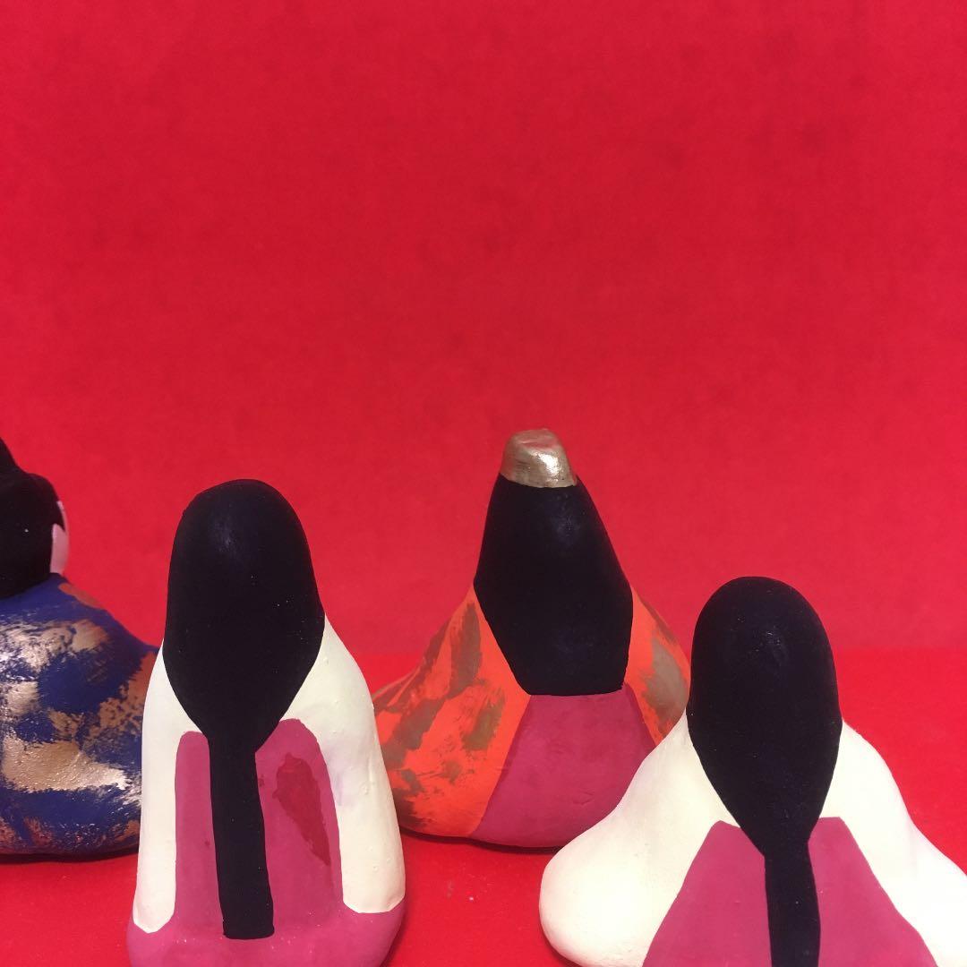 土人形　お雛様　新品　未使用品　岩みつこ先生作