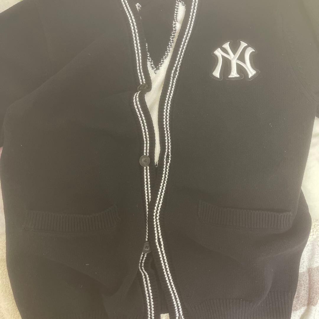 Mlb ヤンキースカーディガン黒