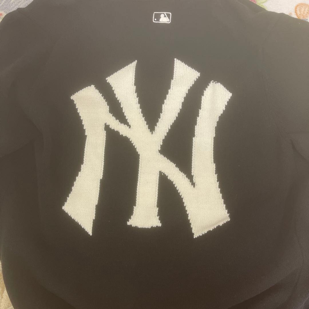 Mlb ヤンキースカーディガン黒
