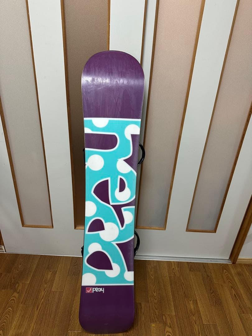 スノーボード HEAD 146cm ビンディング,ヘルメット、ゴーグル付き