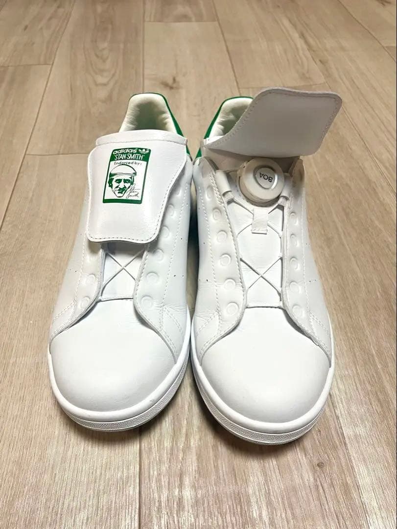 adidas Stan Smith BOA スパイクレスゴルフシューズ ダイヤル