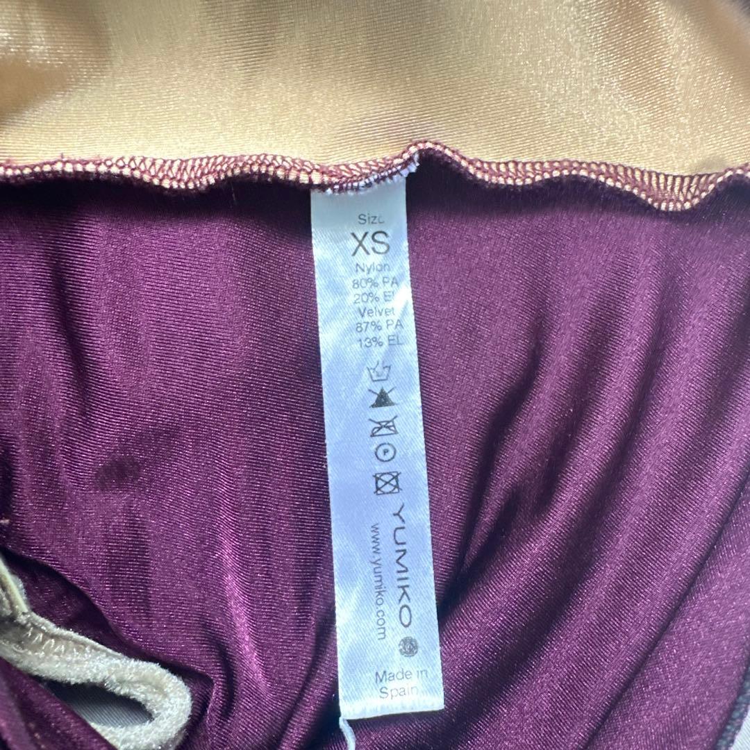 Yumiko バレエレオタード xs