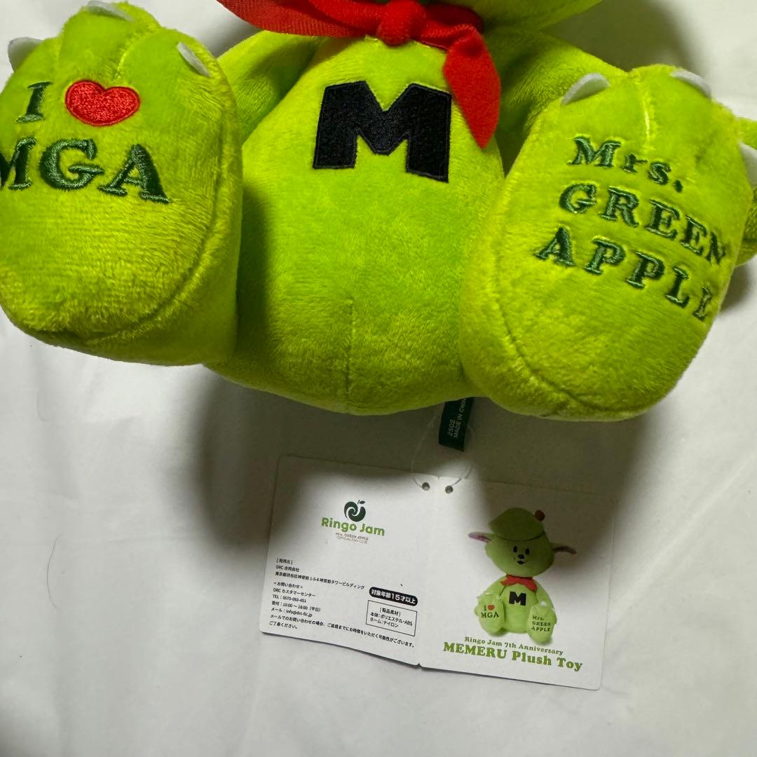 Mrs. GREEN APPLE メメル ぬいぐるみ 美顔