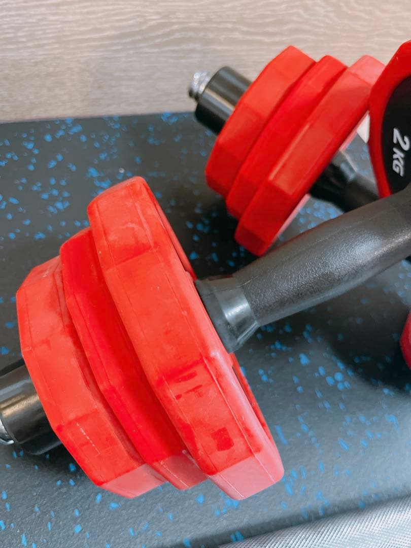 宅トレに最適♪Woifyok 可変式ダンベル 11.7Kg