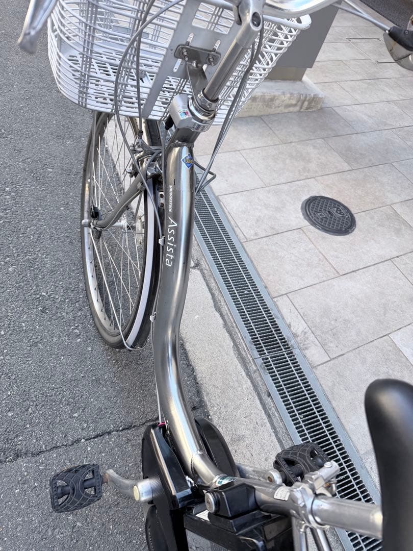 アシスタ 電動アシスト自転車 シルバー