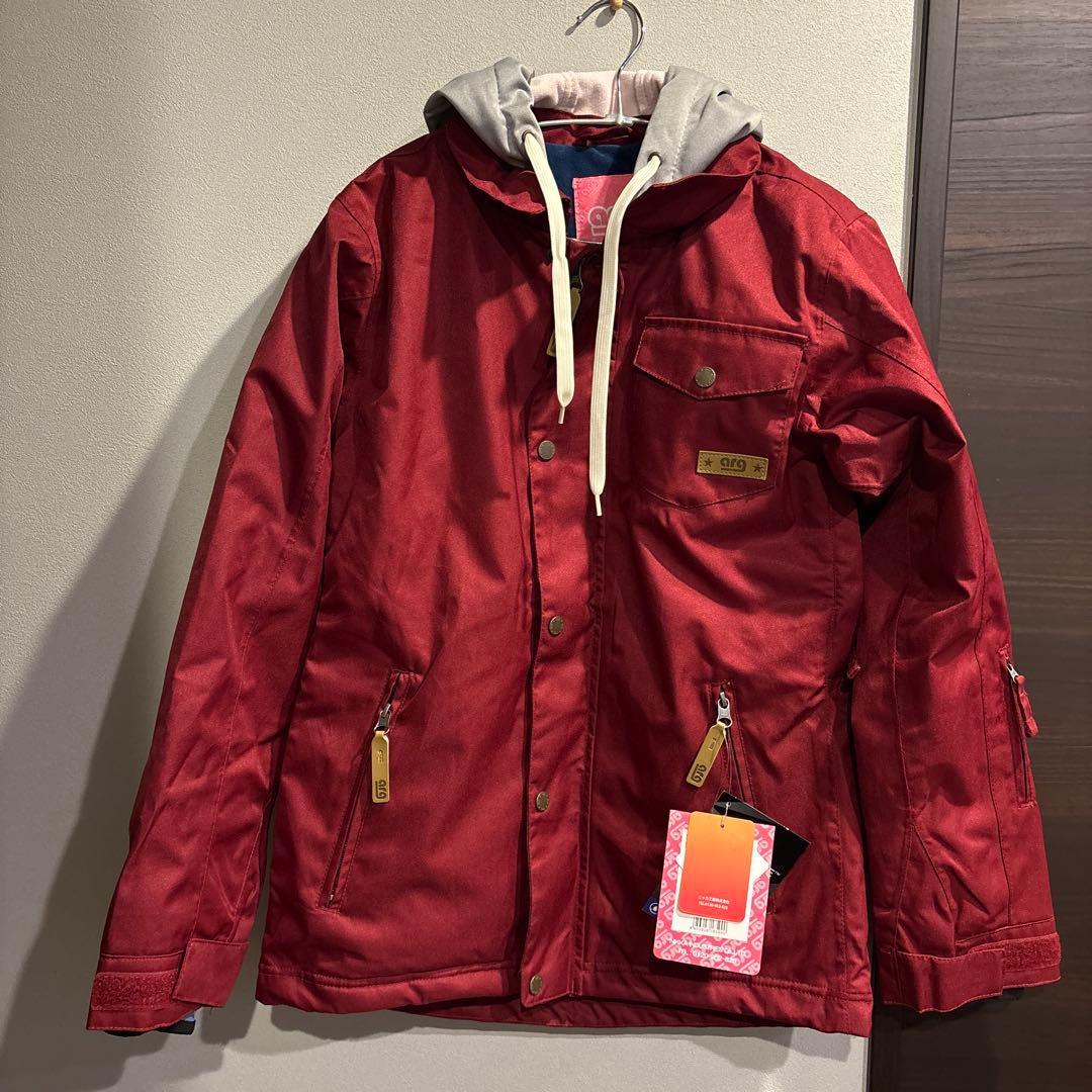 新品　ARG  スノーウェア M 上のみ
