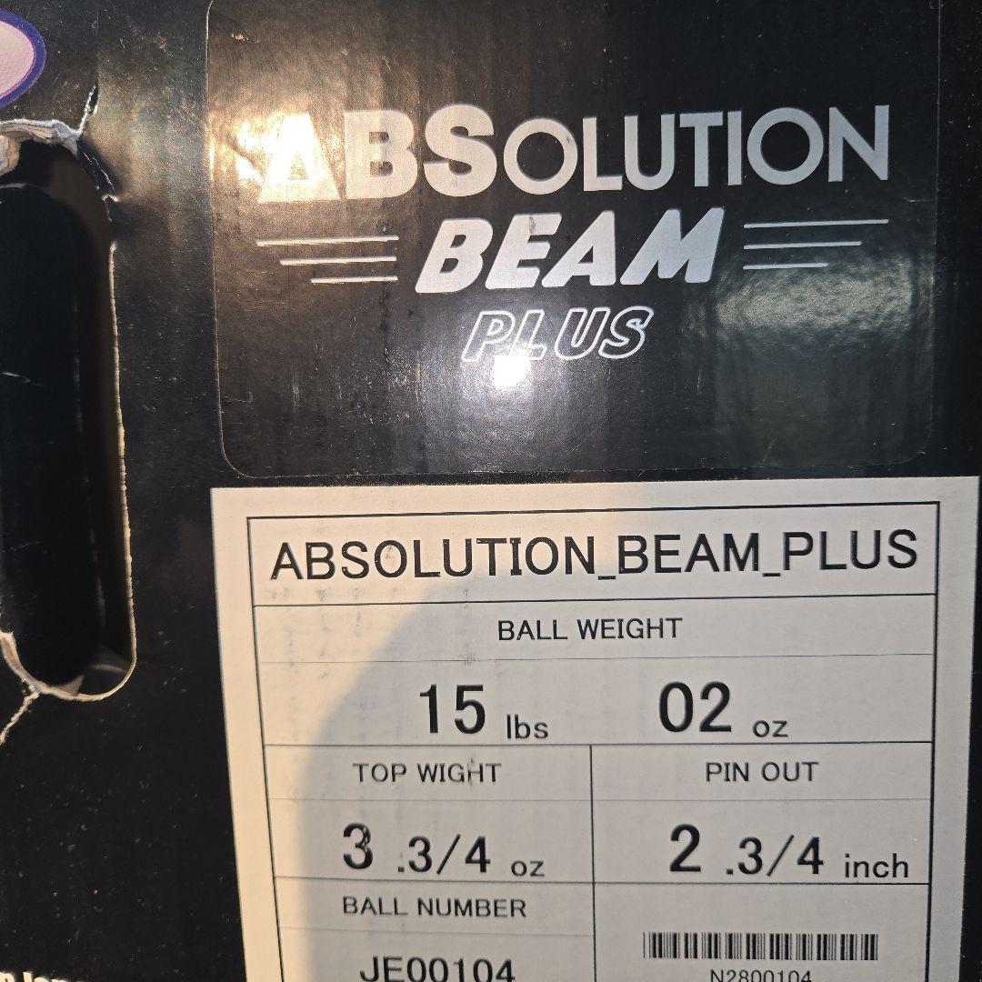 ABS　アブソリューション ビームプラス　15ポンド　中古