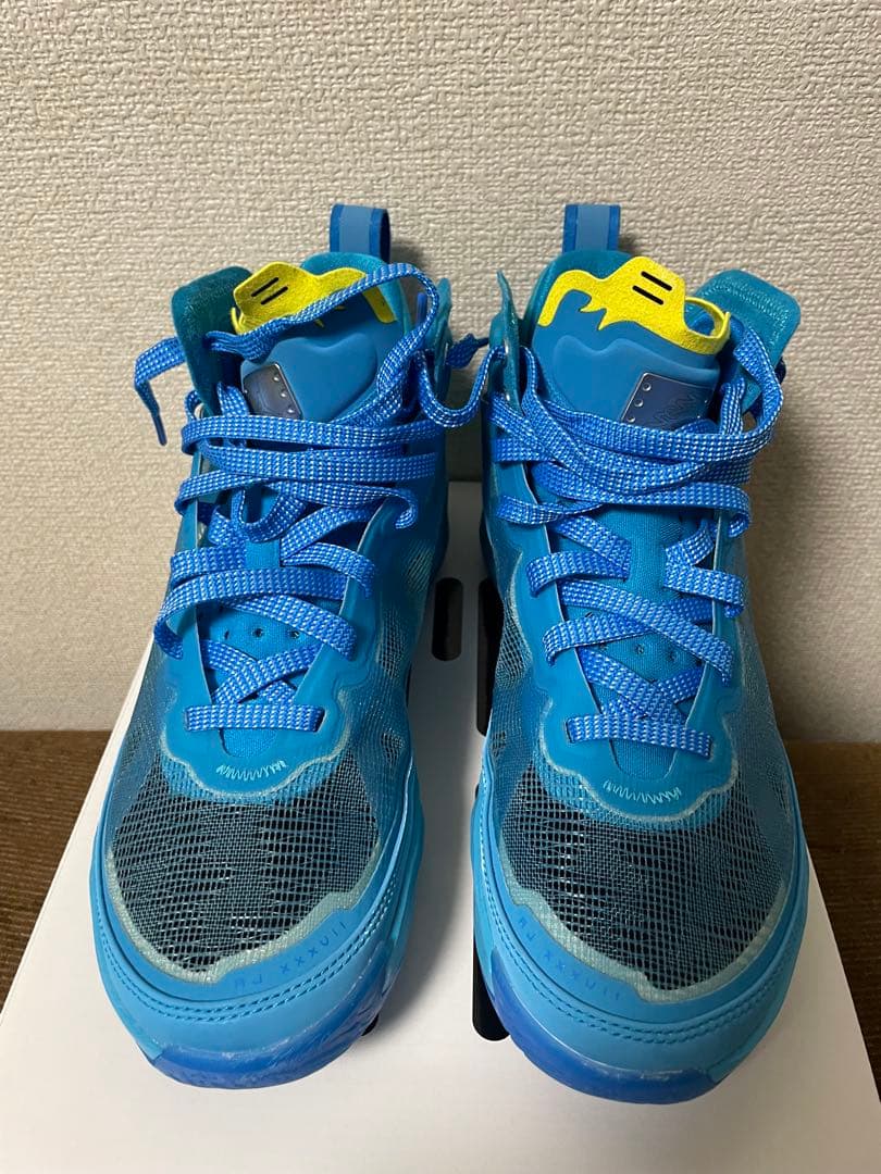 AIR JORDAN37 エアジョーダン ナルト 螺旋丸25.5-26.0cm