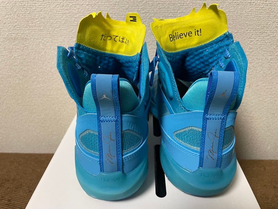 AIR JORDAN37 エアジョーダン ナルト 螺旋丸25.5-26.0cm