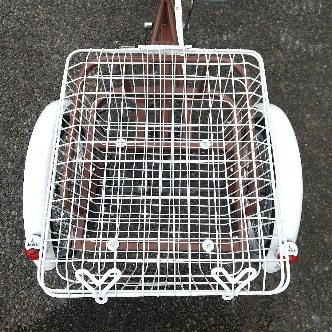 【今だけ価格！試乗のみ、100%完成形】大人用・高齢者向け20インチ3輪自転車