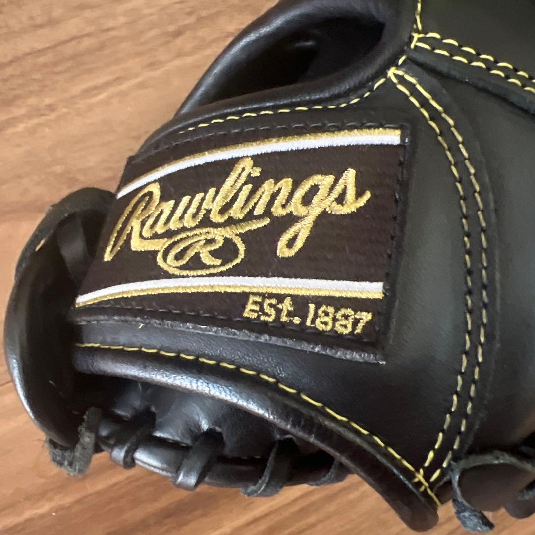 Rawlings 軟式野球グローブ 少年用　黒