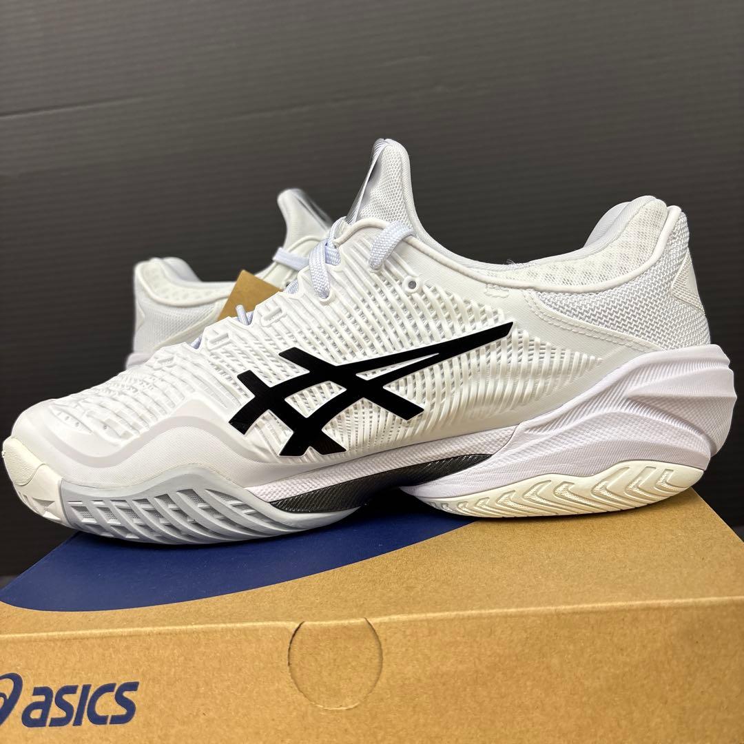 asics COURT FF 3 ホワイト/ブラック 25.5cmオール